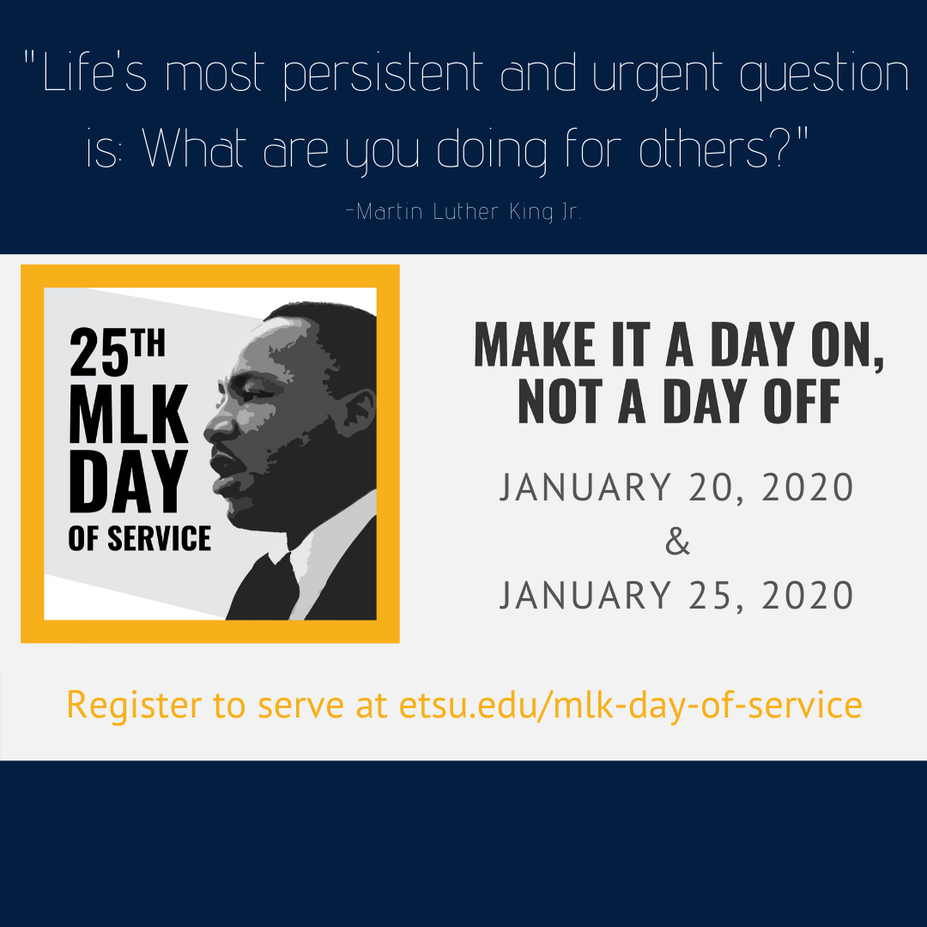 mlk day of service logo