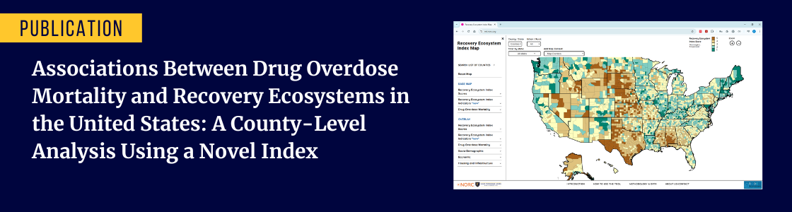 Associations Between Drug Overdose Mortality and Recovery Ecosystems in the United States