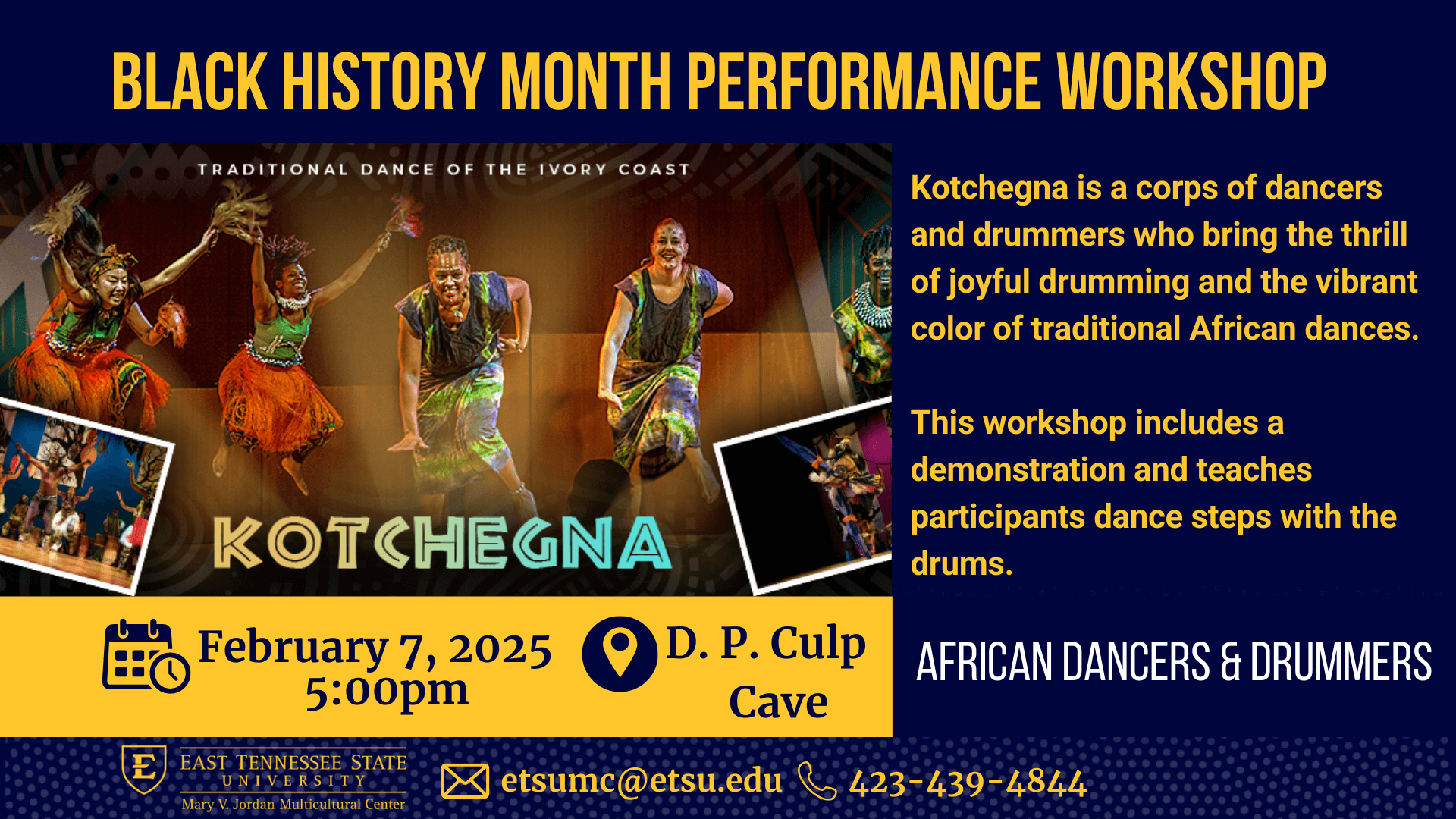 Kotchegna - African dancers and drummers