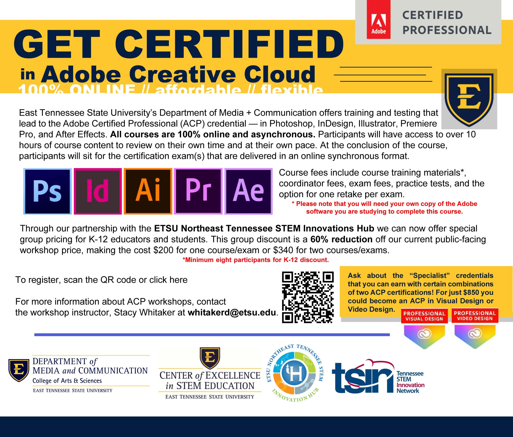 Check out these Adobe certification options!