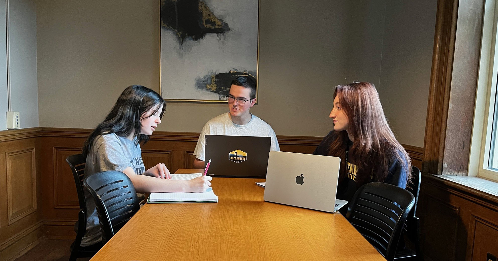 Study together in a cozy studyroom