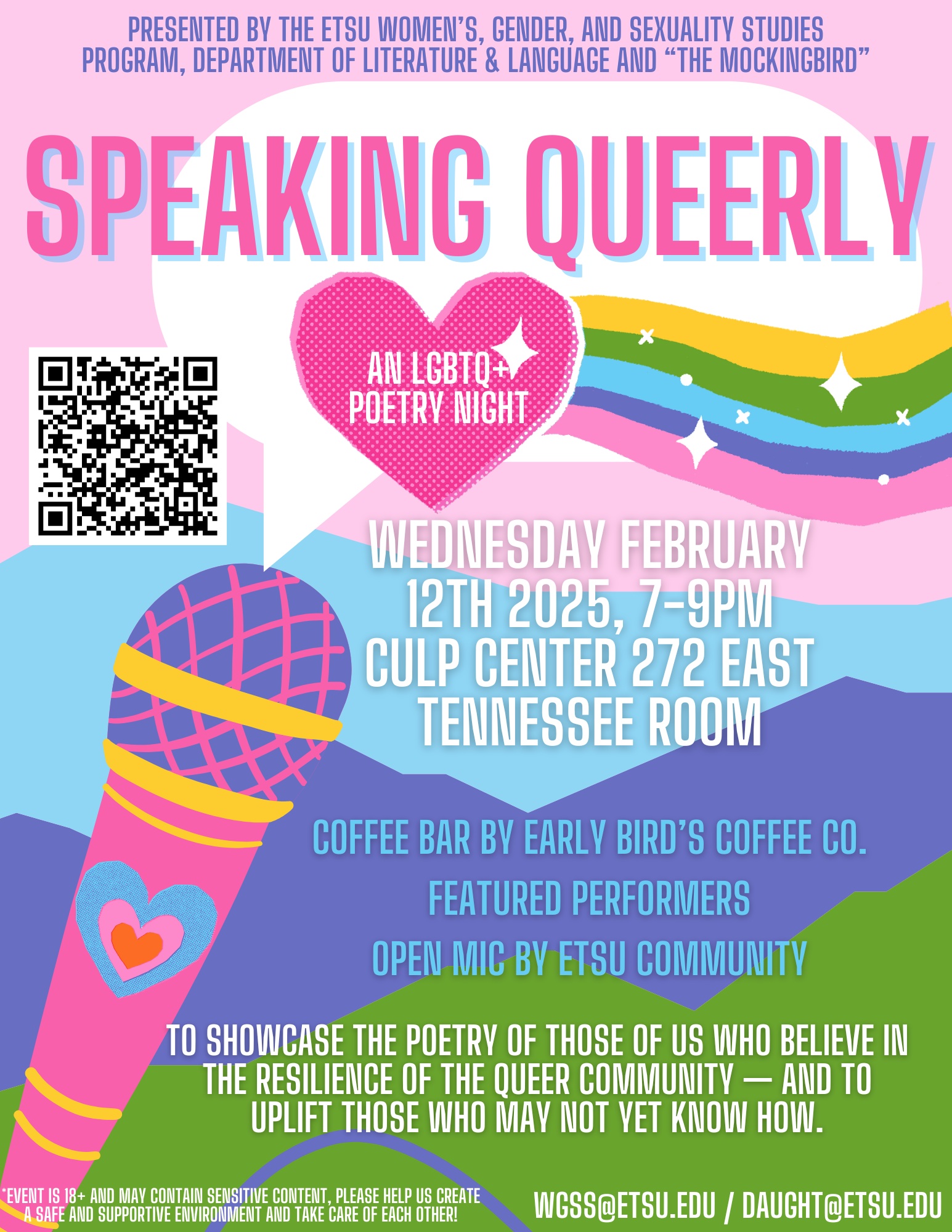 Speaking Queerly Open Mic 