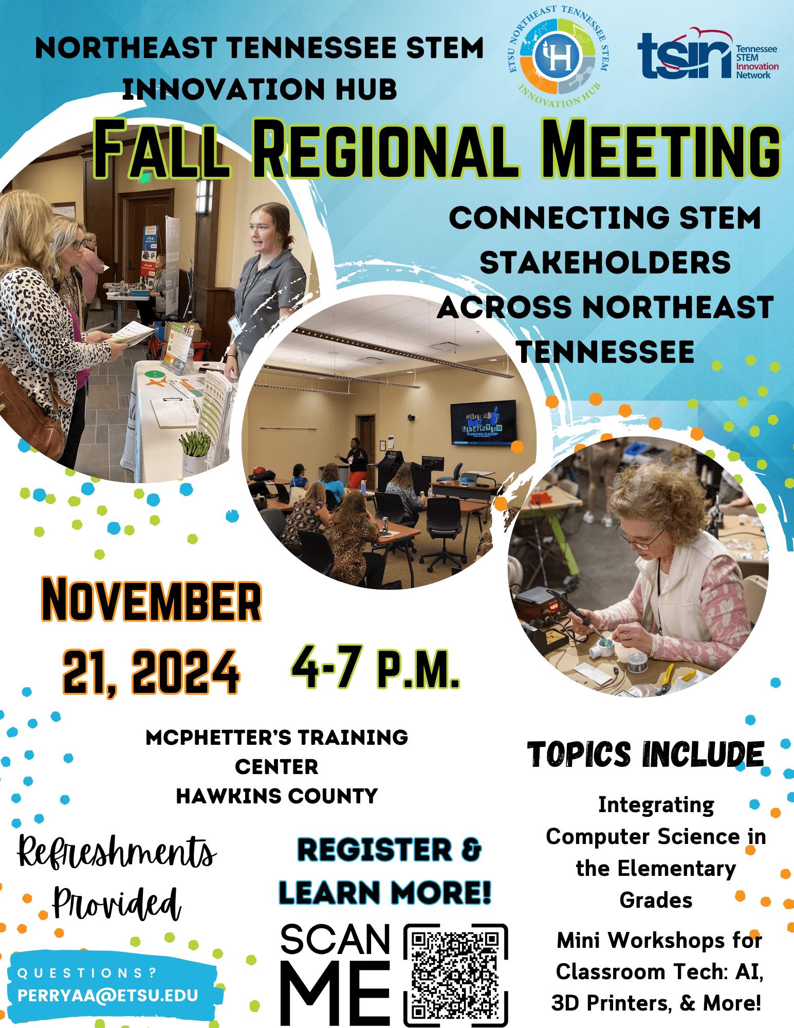 flyer for fall meeting