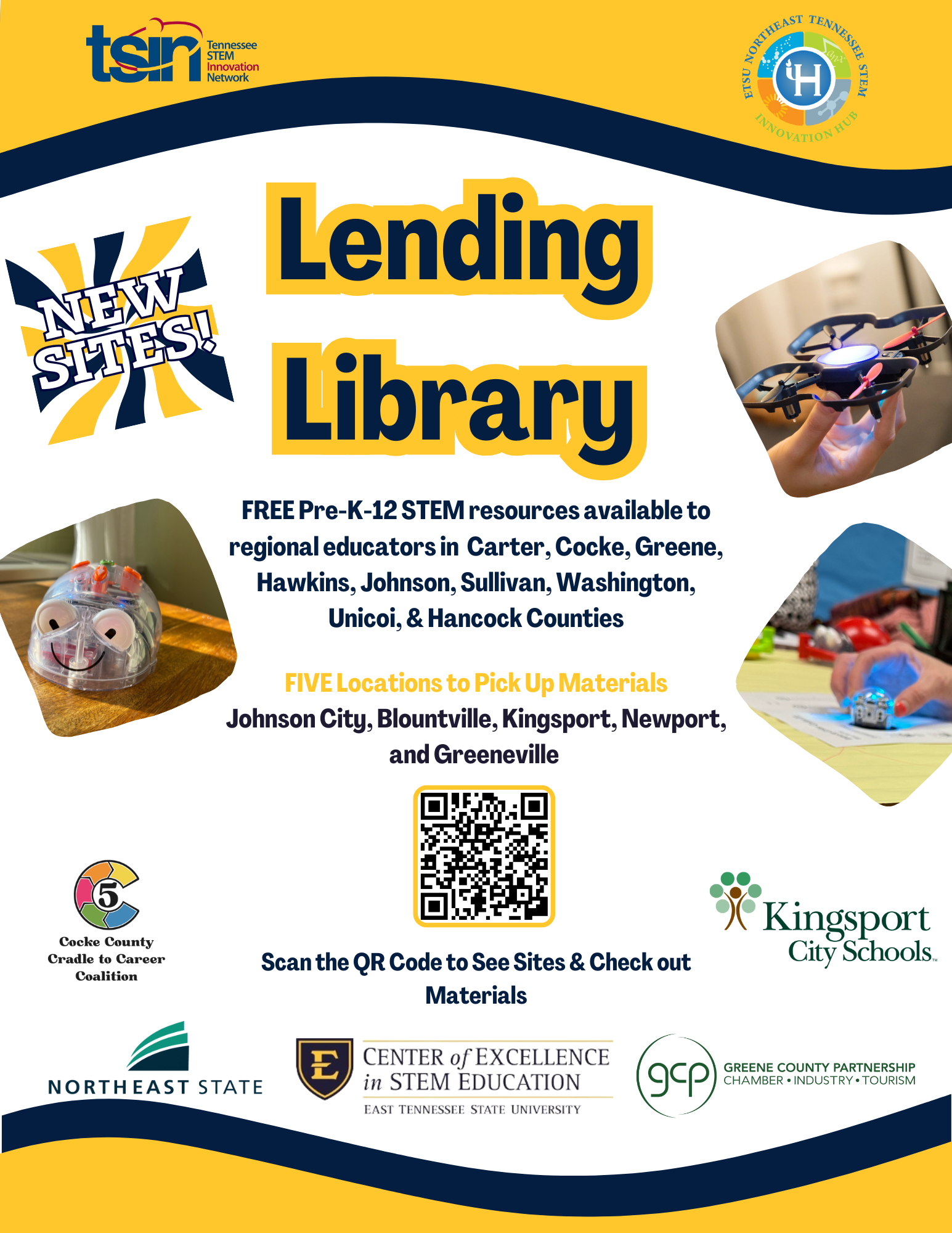lending library flyer