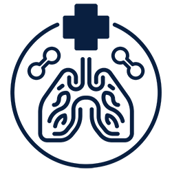 icon with lung illustration