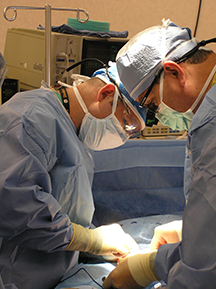 Surgeon in the OR
