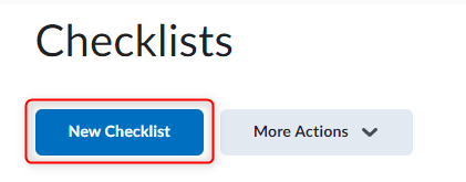 image of the new checklist button