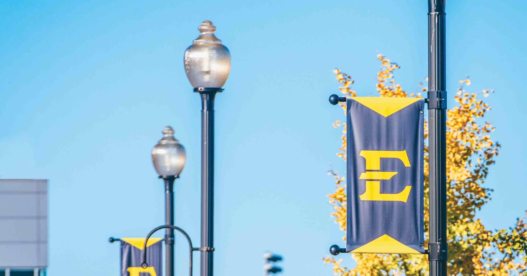 ETSU flags. 