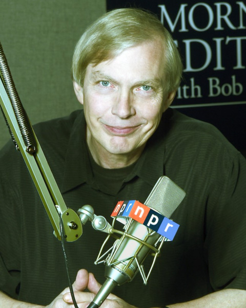 Bob Edwards, host of NPR’s “Morning Edition.” 