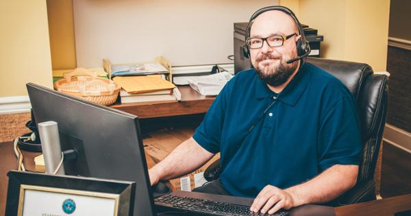 Chad Barrett, the current WETS-FM Station Manager