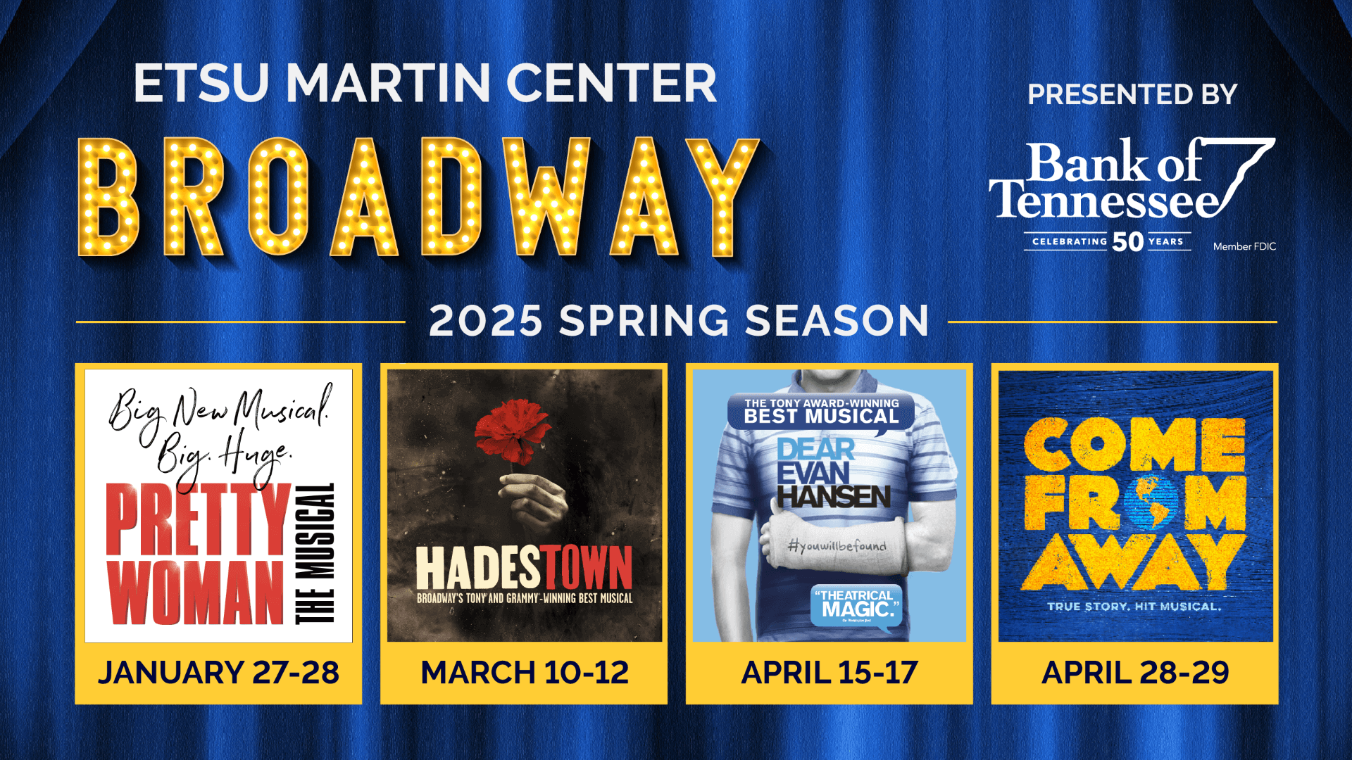 2025 Broadway Lineup