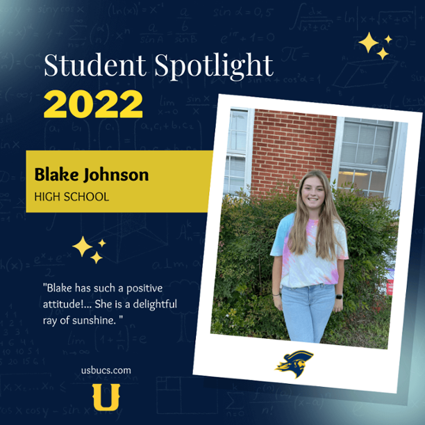 University High School Student Spotlight - October 31, 2022