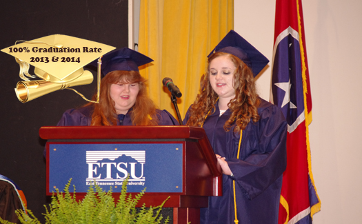 image of Graduation speeches from two students