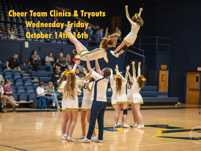 Cheer Try Out Clinics and Try Outs