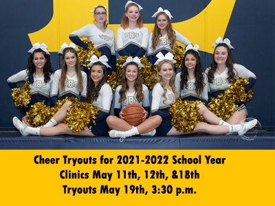 Cheer Tryouts for 2021-2022 School Year