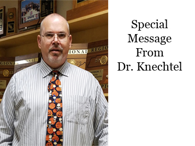 Special Message from Dr. Troy Knechtel, University School Director