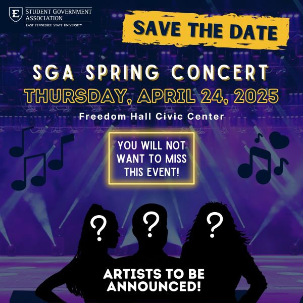 2025 SGA Concert Save the date